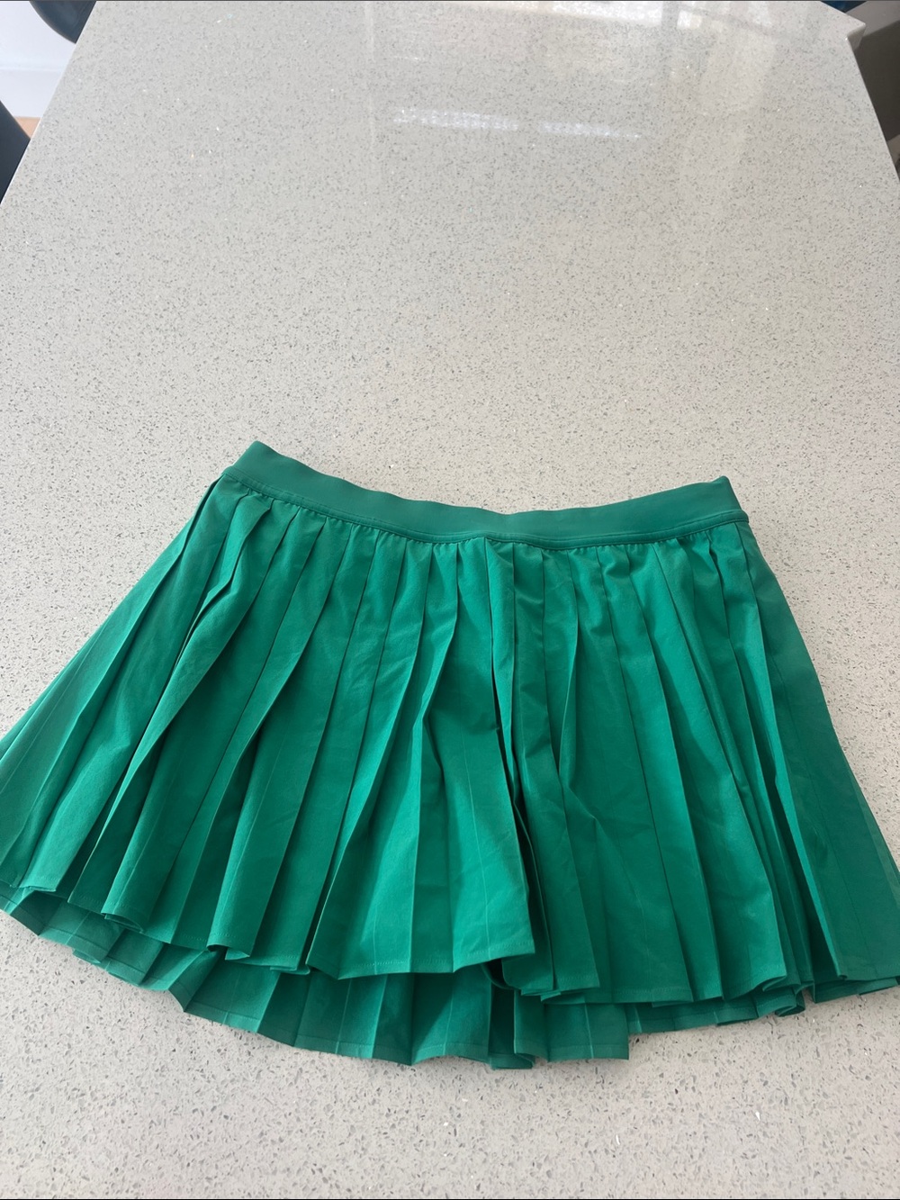 lululemon athletica Emerald Green Pleated Tennis Mini Skirt